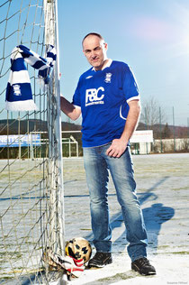 Tom Kleine im Trikot von Birmingham City