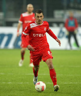 Robert Tesche im Trikot von Fortuna Düsseldorf