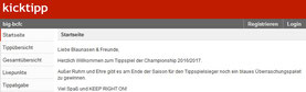 Startseite kicktipp.de