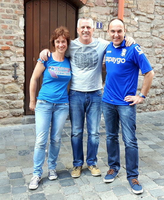 Anke Reinitz, Bobby Latchford und Tom Kleine